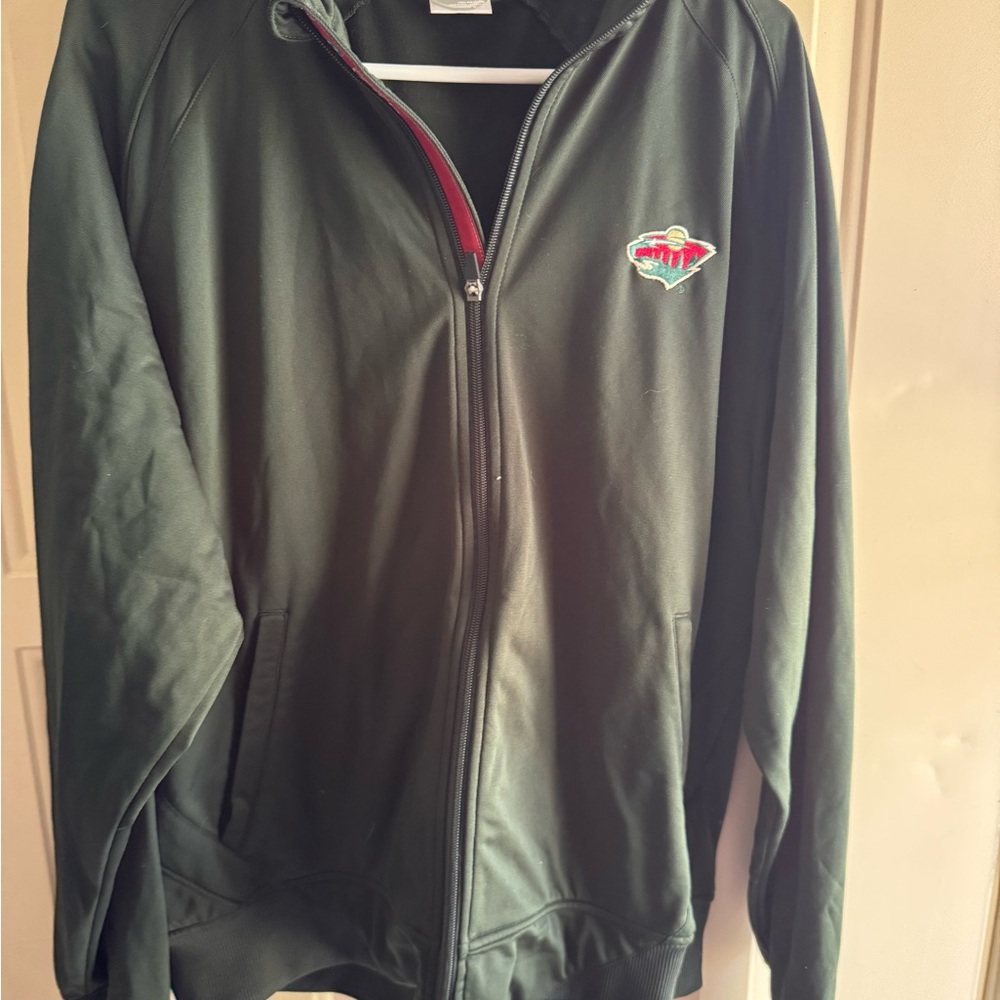 Men's Green Lightweight Jacket Minnesota wild